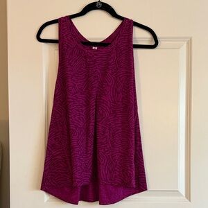 Athleta Magenta Workout Tank Top